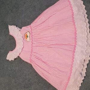 Toddler/baby girls pink dress
